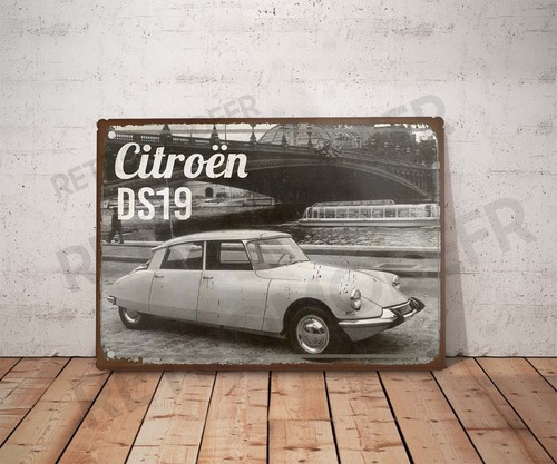 Plaque métal vintage citroen