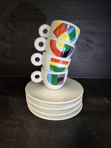 Illy espresso cups saucer set - espresso, cups/saucer