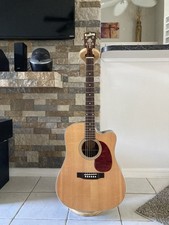 Blueridge Acoustic Electric Guitar BR-60CE With Hard Case And Fishman Electronic