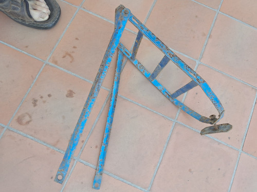 Porte bagage ancien pour velo - bagage,