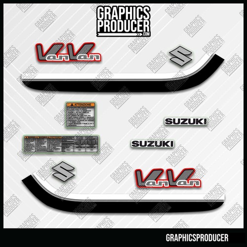 Suzuki van 125 - suzuki, decals