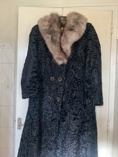 manteau de fourrure Astrakan