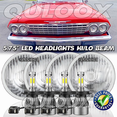 4pcs inch led headlights - 4pcs, 5.75"
