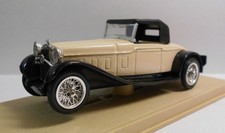 Eligor 1/43 Scale Diecast Model 1004 DELAGE D8S CABRIOLET 1932 CAPOTE CREAM