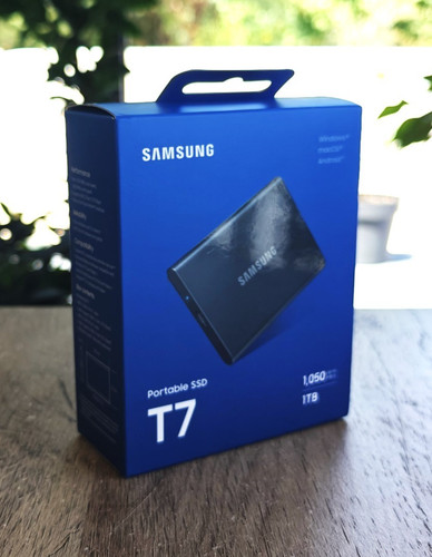 Samsung portable ssd - t7, 1to
