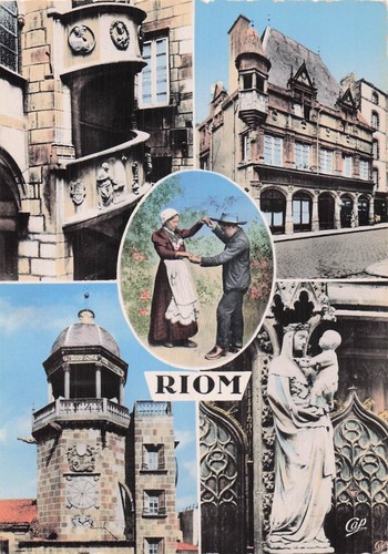 Riom escalier l - riom, ancien