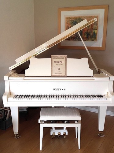 Piano queue pleyel - 1/4,