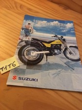 Suzuki gamme 125 cm3 2003 UE VL VANvan DRSE Burgman prospectus moto brochure
