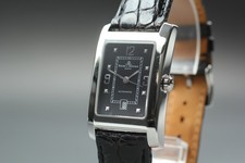 [N MINT] Baume & Mercier Hampton MV045120 Black Dial Automatic Tank Men's Watch