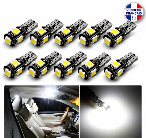 Ampoules t10 w5w led canbus - ampoules,