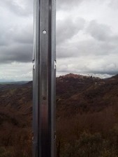 fer poteau de clôture (10pcs) treillis metallique mouton agriculture