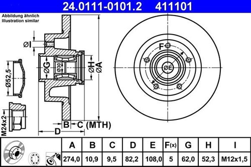 Disques frein renault - disques,