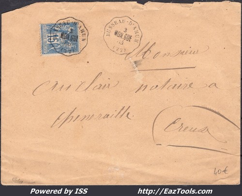 France sur lettre - france, n°90