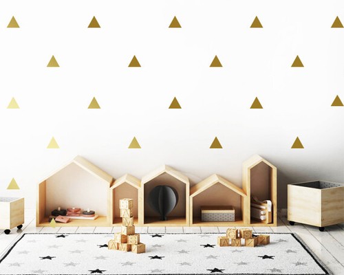 Triangle wall decals - wall, decals,