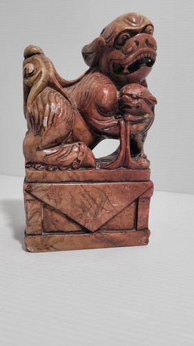 Sculpture pierre dure chien - dure, de