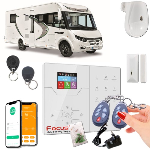 Système alarme camping - système, 4g