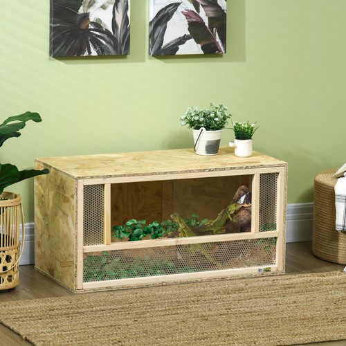 Wooden reptile terrarium - reptile,