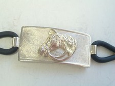Bracelet Avec Cheval en Argent