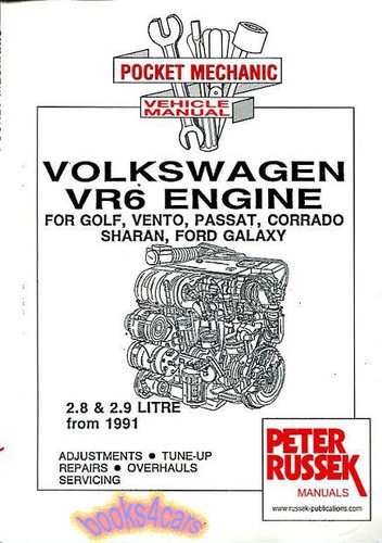 Volkswagen vr6 moteur - moteur, atelier