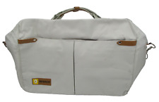TA1233 RENAULT BAG SHOULDER BAG PLASTIC CANVAS BEIGE Ref LT-10118
