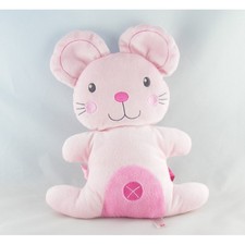 Doudou souris rose NICOTOY -