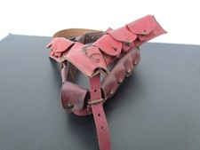 CEINTURON CARTOUCHIERE DE SPAHIS ORIGINAL 14-18 39-45 LEGION ETRANGERE