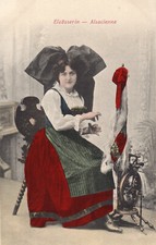 Alsatian - Alsatienne - Rouet - folklore