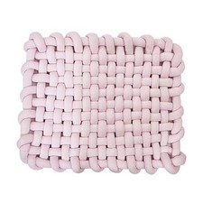  Knotted Braided Plush Mat