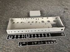 Blackface Deluxe type chassis, cap pan-18, finished Black face plates 18 steel.