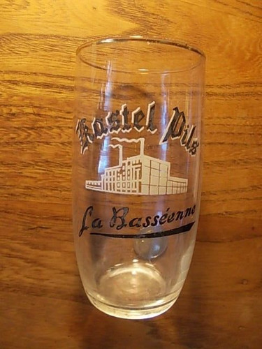 Ancien verre bière - verre,
