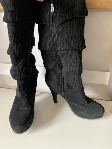Bottes fourrées talons - fourrées, À