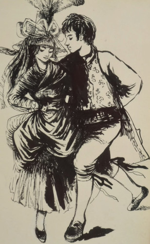 Chapeau ruban dessin - ruban,
