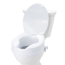 Rehausseur de Toilette 100 mm de Haut Charge 136 kg pour Personnes Âgées