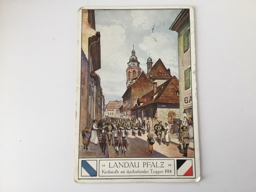 Cpa allemagne landau - -,