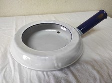 Ancien Bassin urinal Urinoir émaillé pistolet Vintage