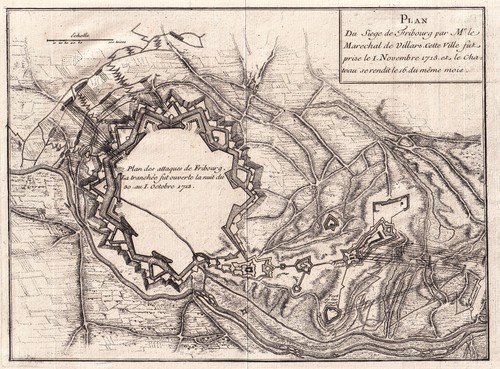 Plan 18th siege freiburg - 18th,