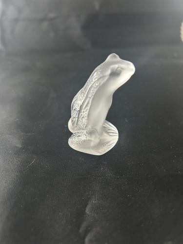 Figurine grenouille cristal - en,