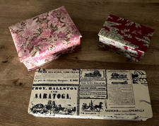 3 Anciennes  boîtes à