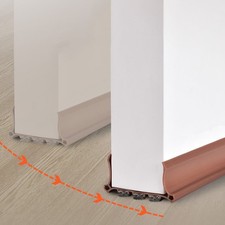 Bande d'étanchéité de porte facile à installer pour réduire la poussière d