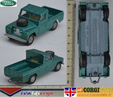 land rover 109 wb pick up vert d'origin  1/43 corgi toys whizzwheels gt britains