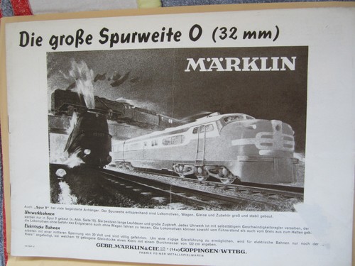 Marklin catalogue die grosse - marklin,
