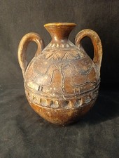 Ancienne Amphore A Décor De