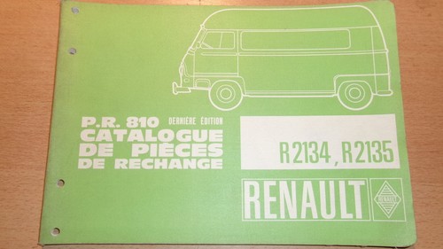 Renault estafette r2134 r2135 - renault,