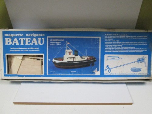 Maquette bateau remorqueur - le,
