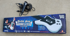 Guitar Hero Bundle Package-Activision Wireless Guitar RedOctane & Corded USB Mic
