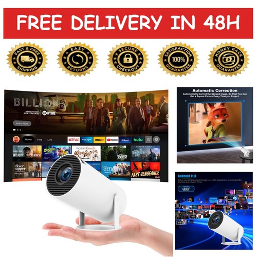 Mini projecteur portable - mini, 4k