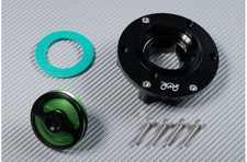 Trappe Essence Bouchon Réservoir Rapide 1/4Tour Vert CAGIVA RAPTOR 650 2004-2008