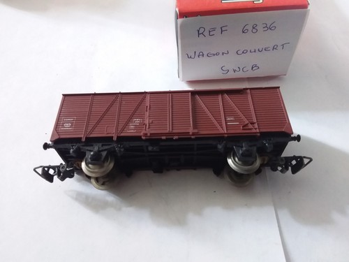 Jouef 6836 wagon couvert - jouef,