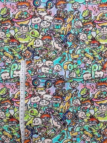 Tissu toile coton - tissu, imprimé