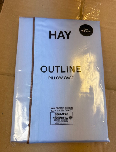 Hay outline pillow case - hay,